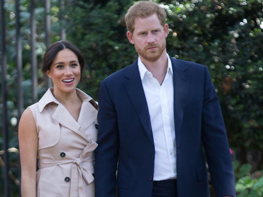 Prince Harry, Duke of Sussex and Meghan, Duchess of Sussex in Johannesburg, South Africa. Picture: WireImage