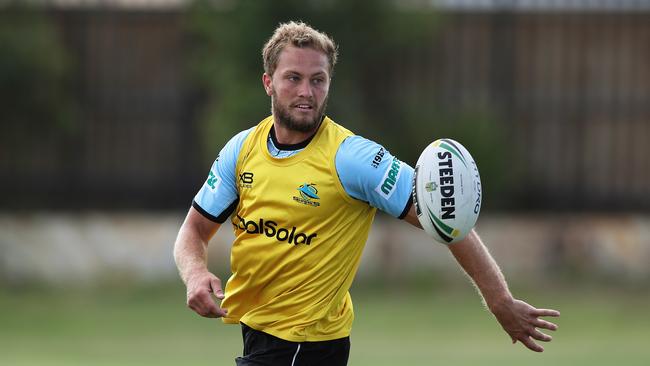 Matt Moylan will partner Townsend in the halves. Picture: Brett Costello