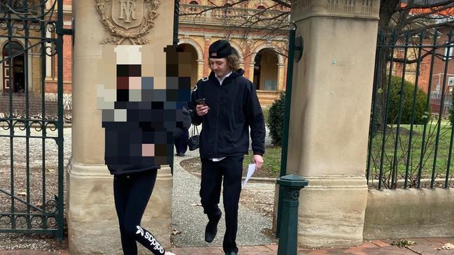 Cody Blake Selby was supported in Goulburn Local Court by friends.