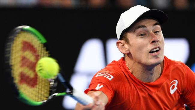 Australia's Alex de Minaur. Picture: AFP