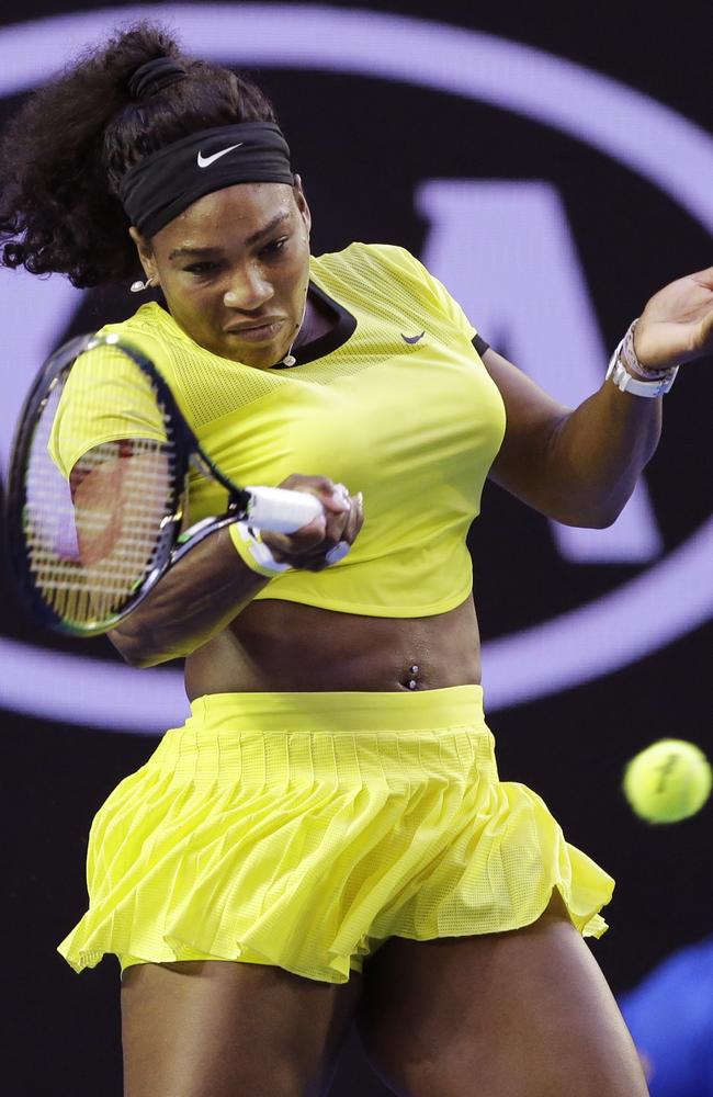 Serena Williams' fashionable start to the Australia Open