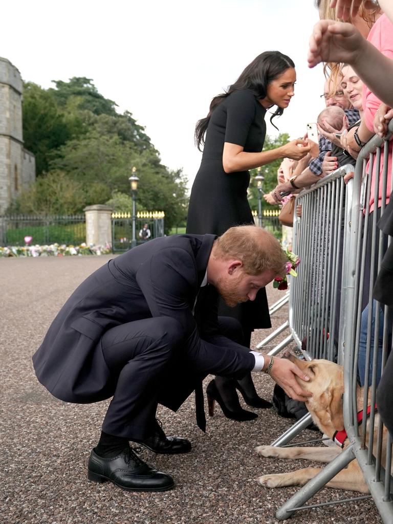 Meghan and Harry, who live in California, were already in UK on a tour for their charity work but were not due to see William or Kate. Picture: Kirsty O'Connor – WPA Pool/Getty Images