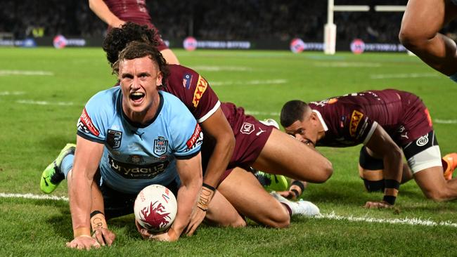 Jack Wighton was the Blues’ best player in Origin I then missed Game II due to Covid. Picture: NRL Photos