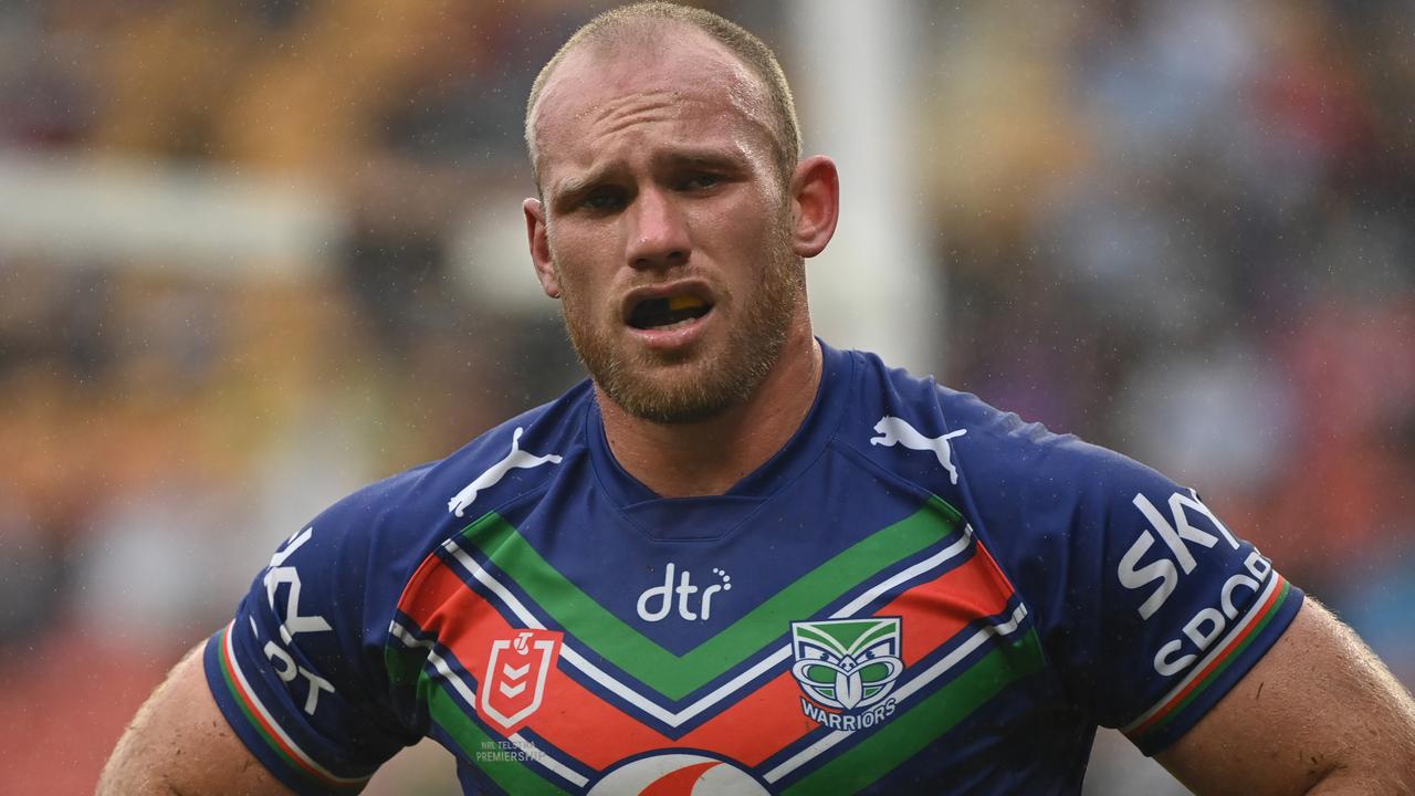 Former Warriors prop Matt Lodge. Picture: NRL Imagery