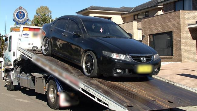 Police also seized a Holden Accord which they allege was bought with proceeds of crime.