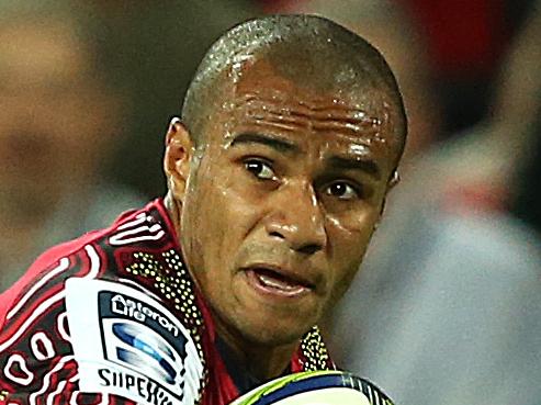 Qld Reds vs The Highlanders, at Suncorp Stadium.Will Genia. Pic Jono Searle