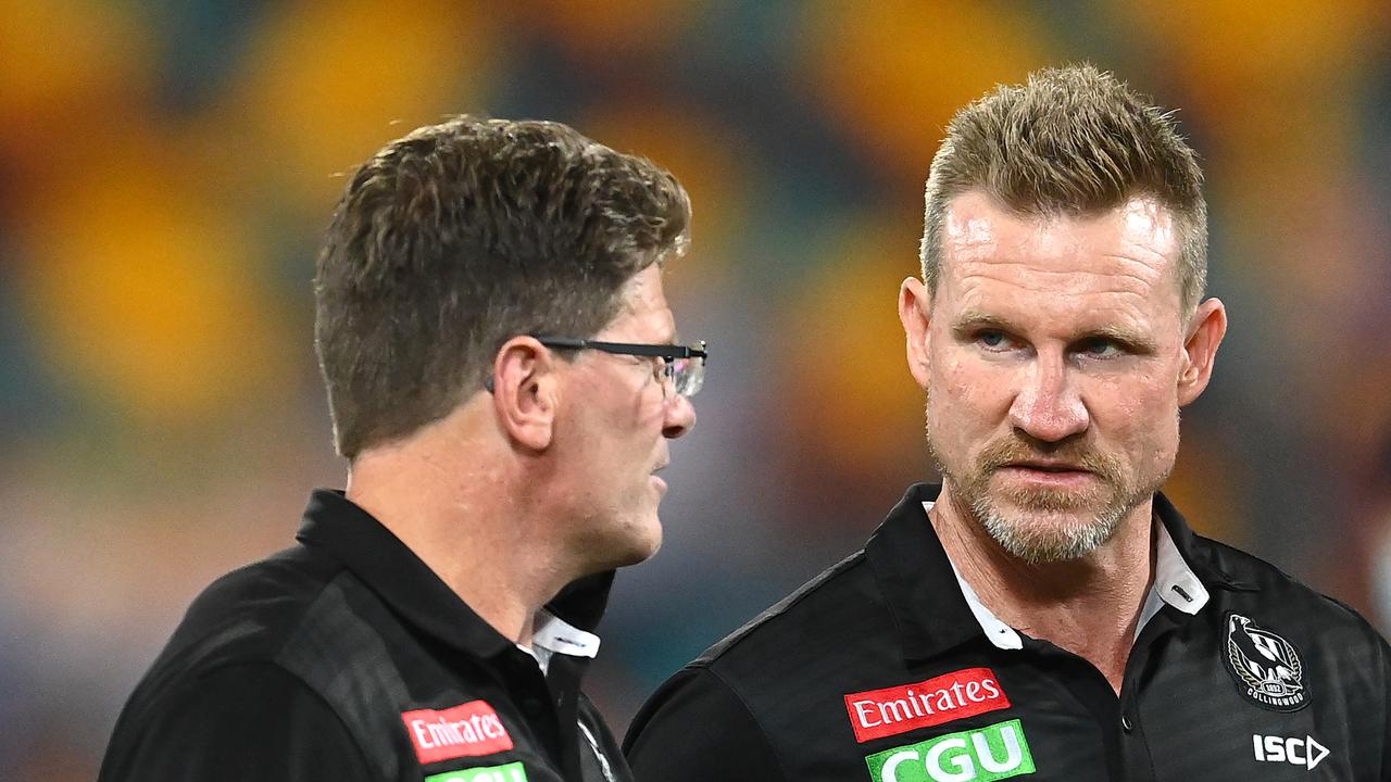 Former Collingwood recruiter Matt Rendell has outlined his issues with the club’s game plan (Photo by Quinn Rooney/Getty Images).