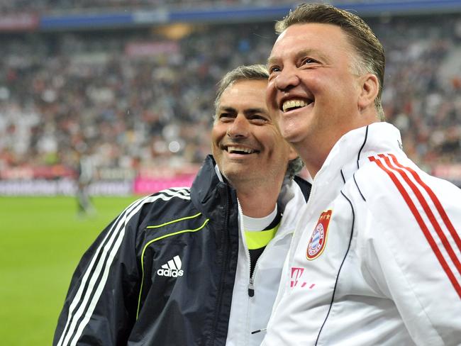 2010: Jose Mourinho, Louis van Gaal.