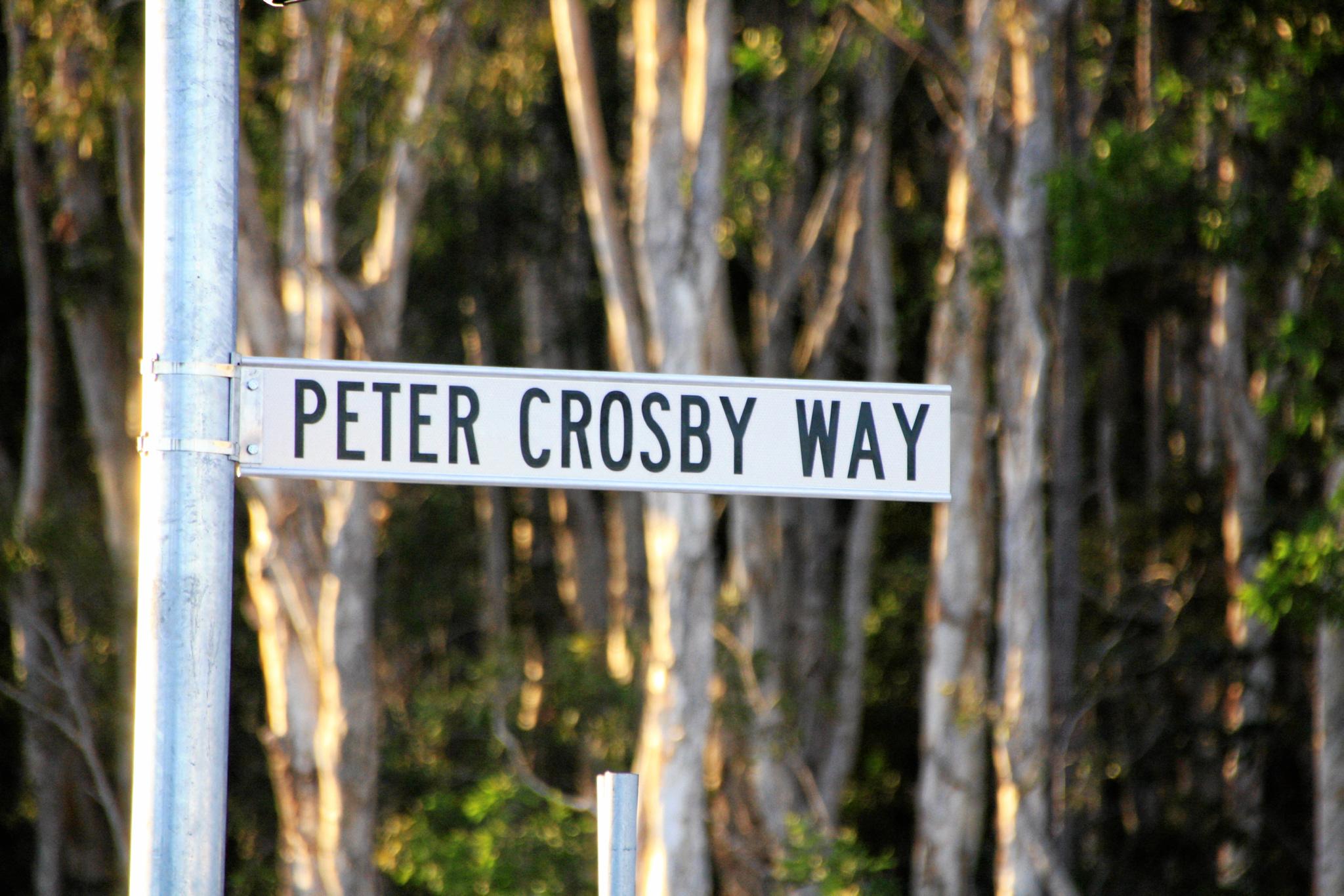 Peter Crosby Way, the gateway to Palmview's largest master-planned community, Harmony. Picture: Erle Levey