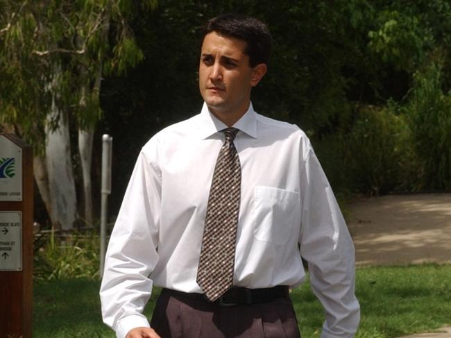 David Crisafulli in 2004 when he was a Liberal candidate for Townsville City Council.