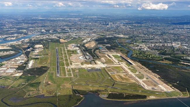 Engineers were shocked by what they found when digging started on Brisbane Airport’s parallel runway.