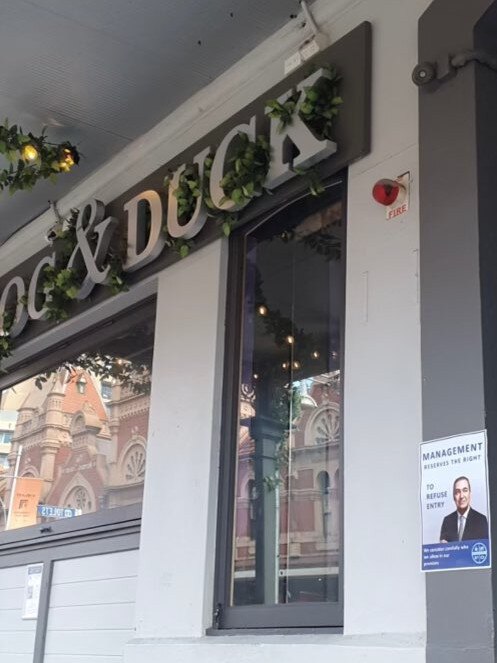 And the Dog and Duck in Hindley St. Pics: Supplied.