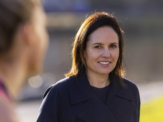 Netball Australia CEO Kelly Ryan has presented a revised pay offer to players. Picture: Daniel Pockett/Getty Images