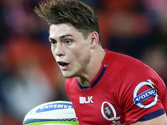 James O'Connor of the Reds during the Super Rugby match between the Queensland Reds and the Sharks. Pic Darren England.