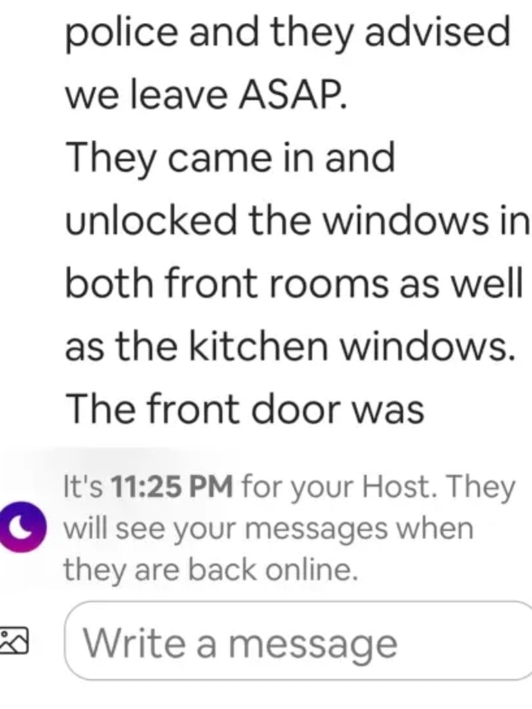 Schilling claimed that — after being away from the property — they returned to find someone had “unlocked” the deadbolt on the front door.