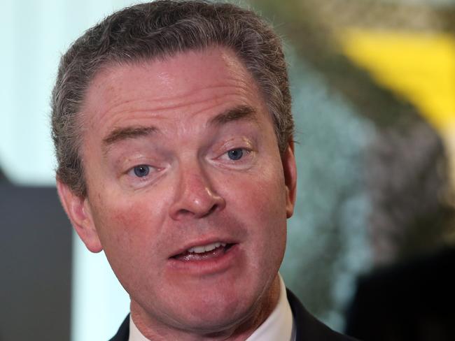 Senior Turnbull ally Christopher Pyne told MPs disunity is death. Picture: AAP