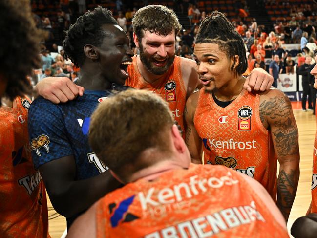 The Snakes have built something special with the Orange Army in Cairns. Picture: Getty Images