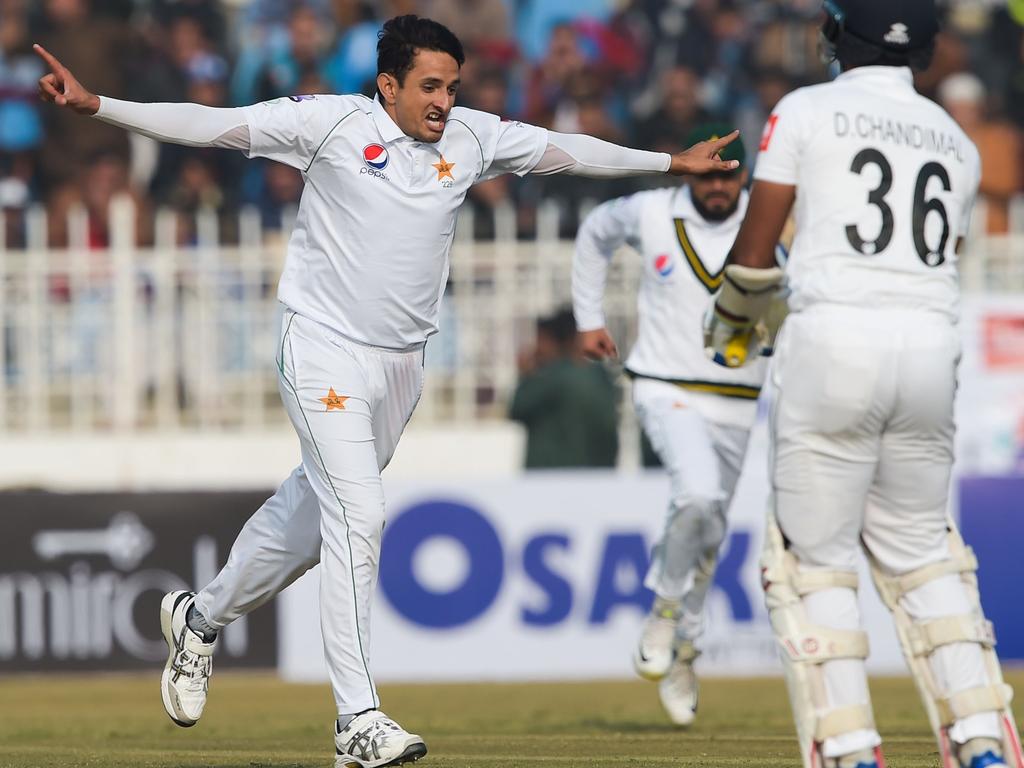 Sri Lanka are 5/202 at stumps on day one at Rawalpindi.