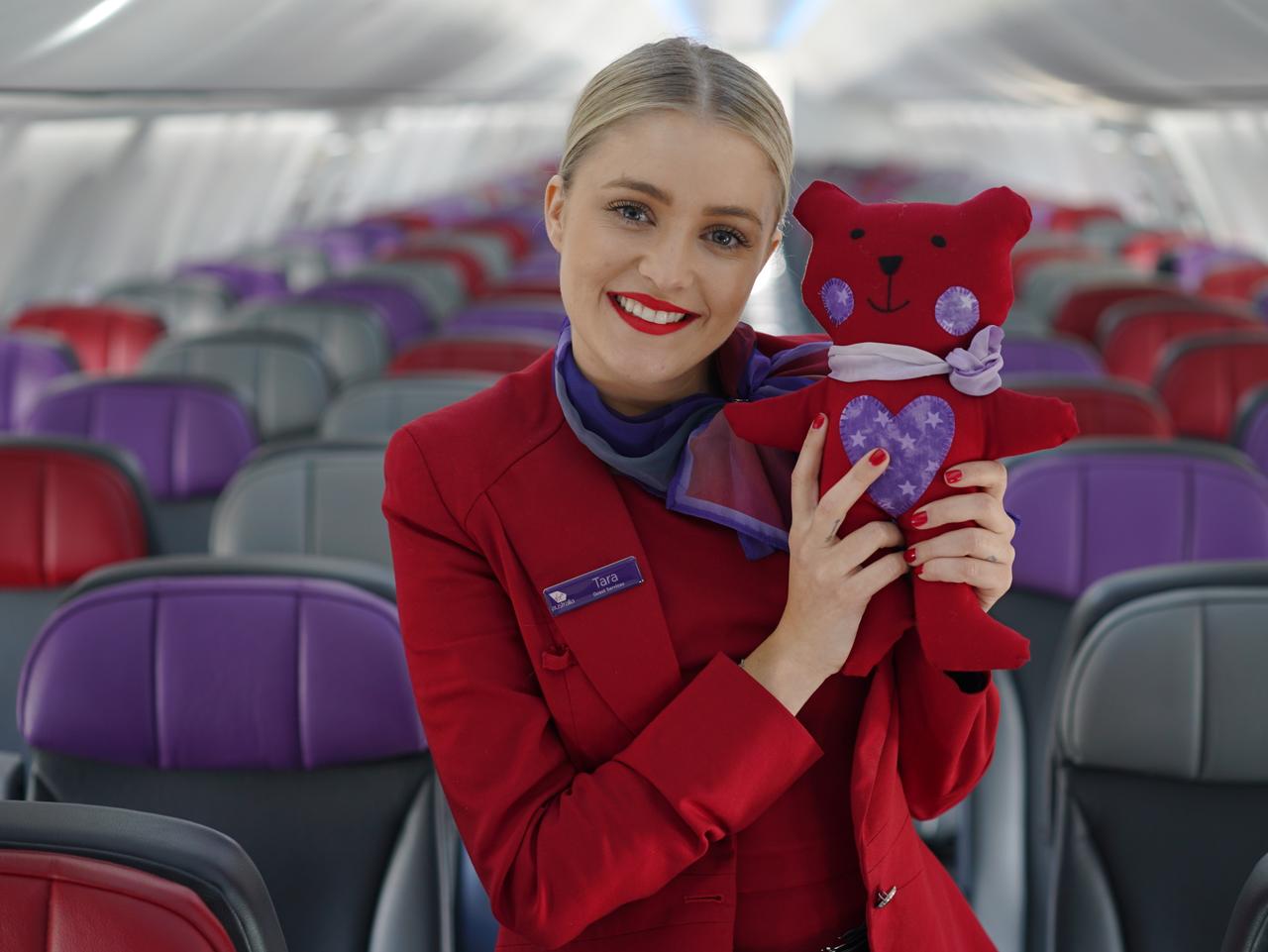 Virgin Australia recycles cabin crew uniforms