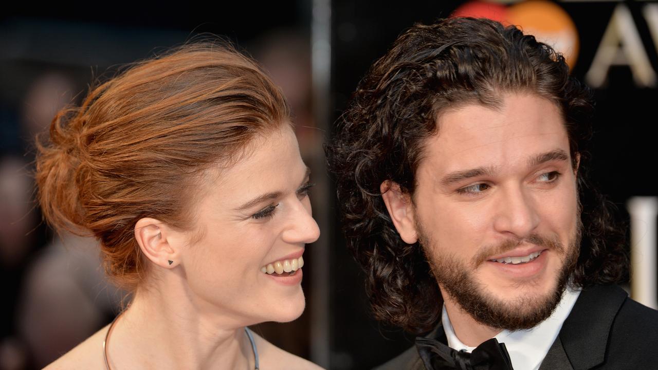 Kit Harington and Rose Leslie married in 2018. Picture: Anthony Harvey/Getty Images 