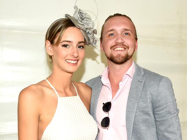 Townsville Jaguar Land Rover Ladies Race Day 2018. Socials. Tiahna Fiddling and James Maroney