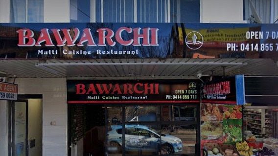 Bawarchi restaurant in Lakemba was hit with three fines. Picture: Google Maps