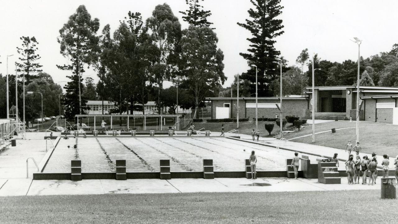 POPULAR POOL: The Jim Gardiner pool that served Ipswich well for many years despite being too long to claim records and mysteriously leaky. Picture: QT file