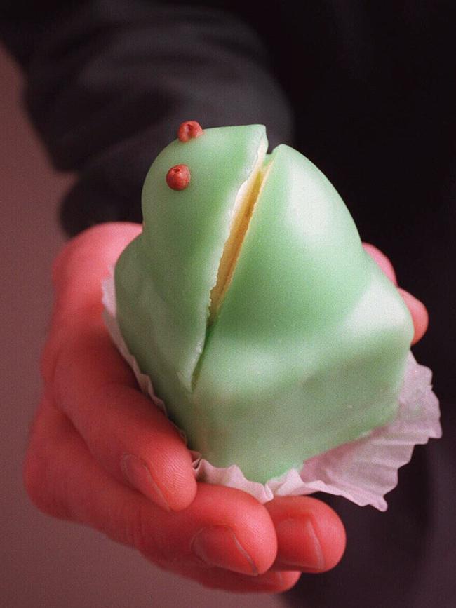 A Balfours frog cake. Picture: Advertiser Library