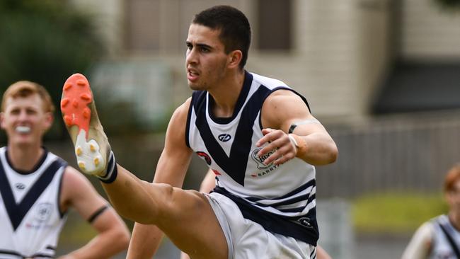 Jack Maruff in action for Bundoora. Picture: Nathan McNeill