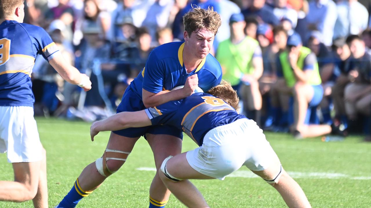 Toowoomba Grammar School player Ewald Kruger last year - his younger brother Ruben Kruger is playing this season. Picture, John Gass