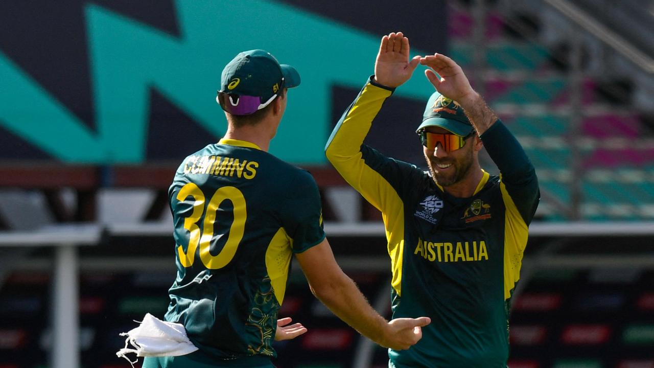 The Aussies got it done against their arch rivals. (Photo by Randy Brooks / AFP)