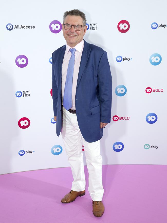 Steve Price at the Channel 10 programming launch in Sydney. Picture: Damian Shaw