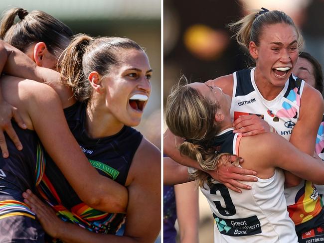 AFLW 2024 blues hawks wins