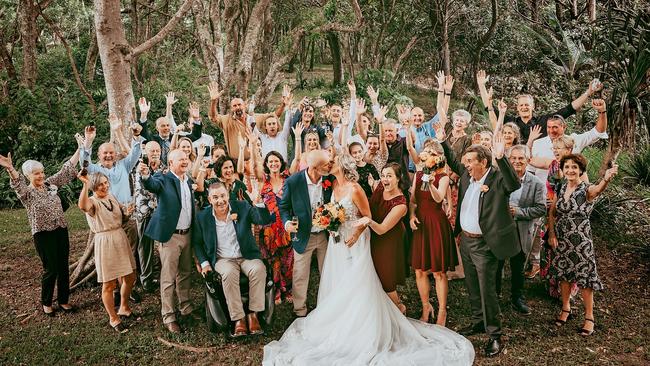 Ginette Carter and Mark Thomson. Picture: Sunshine Photography