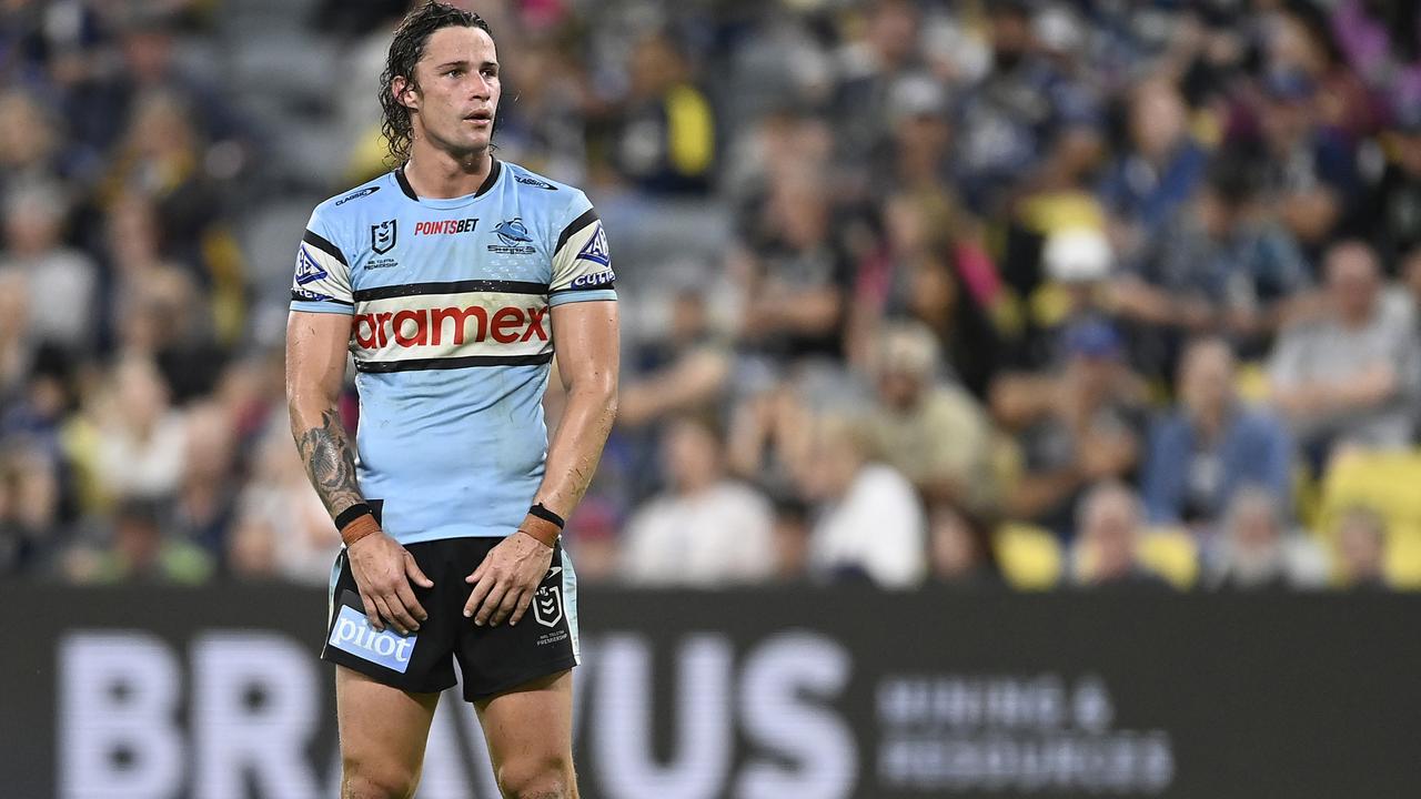 Nicho Hynes will be important to the Sharks’ chances. Picture: Ian Hitchcock/Getty Images