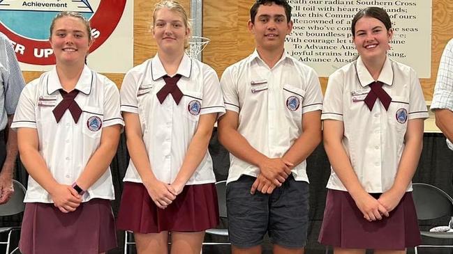 Mundubbera State College 2023 leaders.