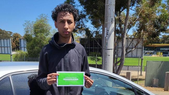 Hashim Mohamed, 18, was fatally stabbed in St Kilda. Picture: Supplied