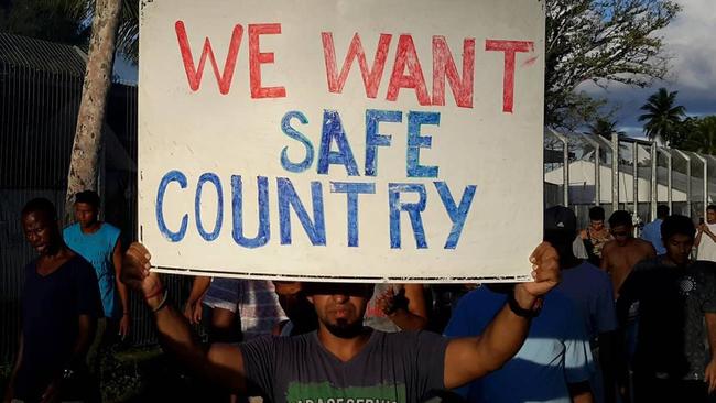 Supplied photos from West Lorengau on Manus Island showing that the area deemed is still a construction site, despite constant claims from the Prime Minister and Immigration Minister Peter Dutton that new relocation areas are safe and ready