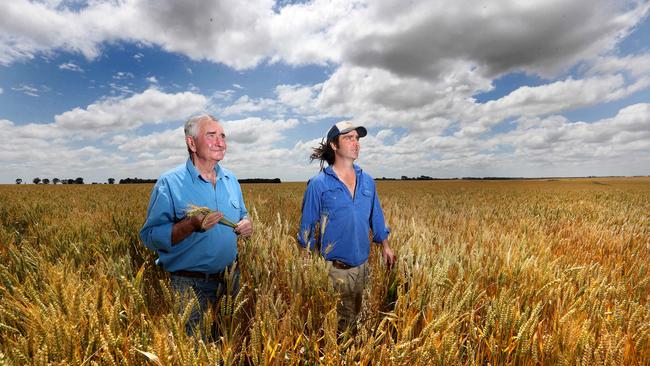 After drought and bushfires hit Australian farmers hard, strong winter rains have been a welcome relief. Picture: David Geraghty/The Australian