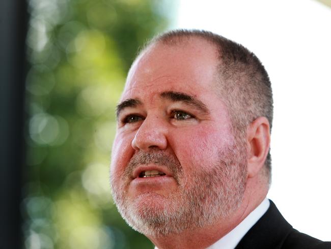 Queensland Teachers’ Union President Kevin Bates says some of its concerns regarding online NAPLAN testing have been assuaged. Picture: Claudia Baxter