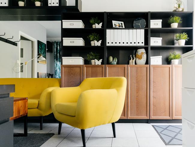 Stay free of the clutter at home with these clever organisation and storage essentials. Image: Pexels.