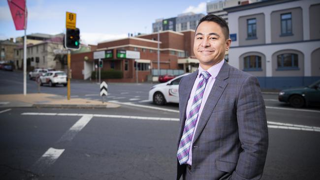 Spokesman for the proposed Welcome Stranger development Quinten Villanueva. Picture: RICHARD JUPE