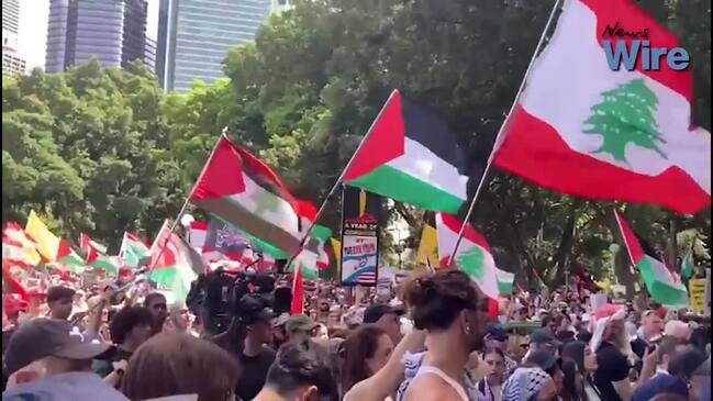 Thousands gather for Pro-Palestine protest in Sydney