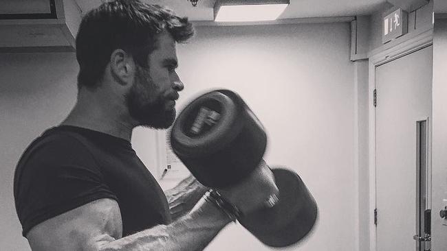 Chris Hemsworth Shows Off His Insane