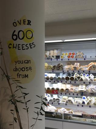 Harris Farm Farmers Bondi Junction is a cheese-lover’s paradise. Picture: Jenifer Jagielski