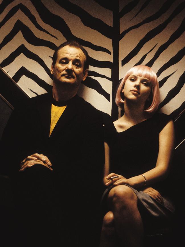 Bill Murray and Scarlett Johansson in the 2003 film Lost in Translation.