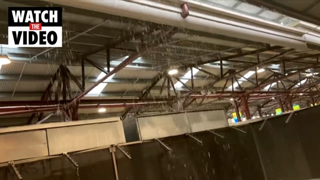 Leaking Queen Victoria Market roof