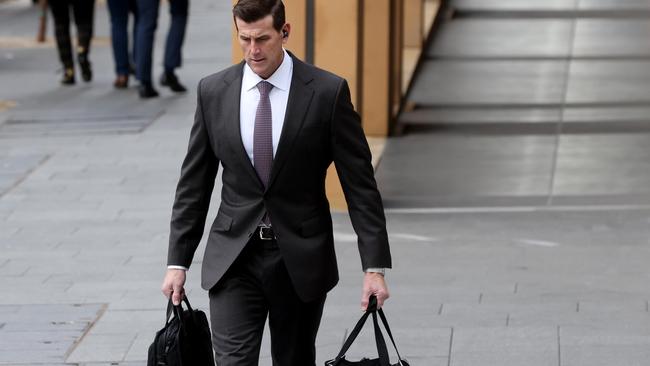 Ben Roberts-Smith arrives at federal court. Picture: NCA NewsWire / Damian Shaw