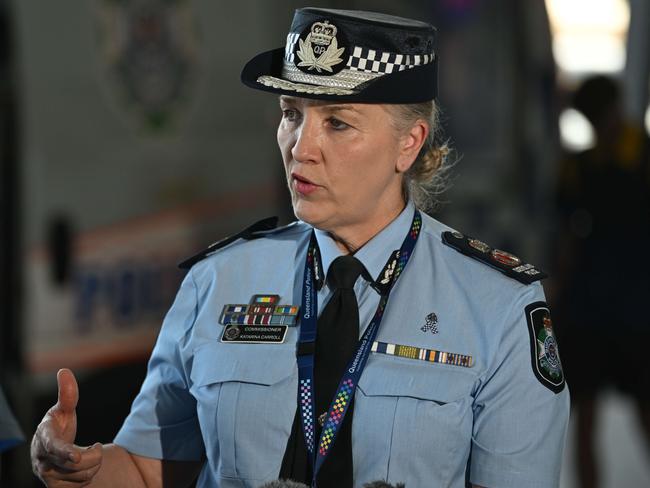 Police Commissioner Katarina Carroll this week. Picture: Lyndon Mechielsen