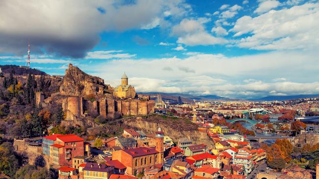 Tens of thousands of Russians against the war in Ukraine are fleeing to Georgia’s picturesque capital Tbilisi, where they are free to protest and can easily get a visa. Picture: istock